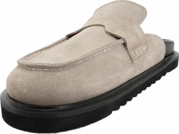Laven Suede Leather Clogs