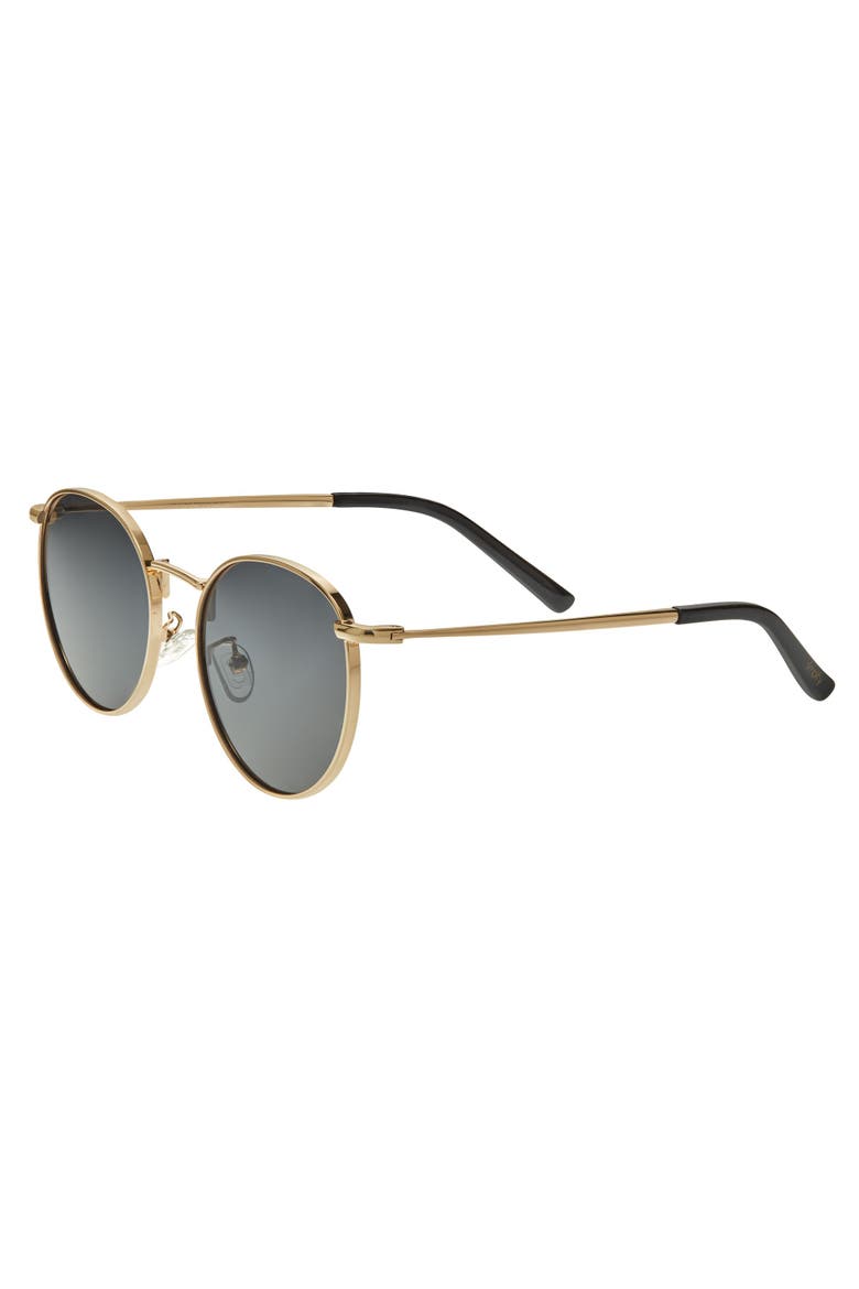 Dade Polarized Sunglasses, Main, color, Gold/Black