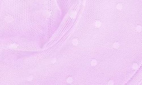 Shop Curvy Couture Sheer Whisper Full Coverage Unlined Underwire Bra In Stellar Orchid