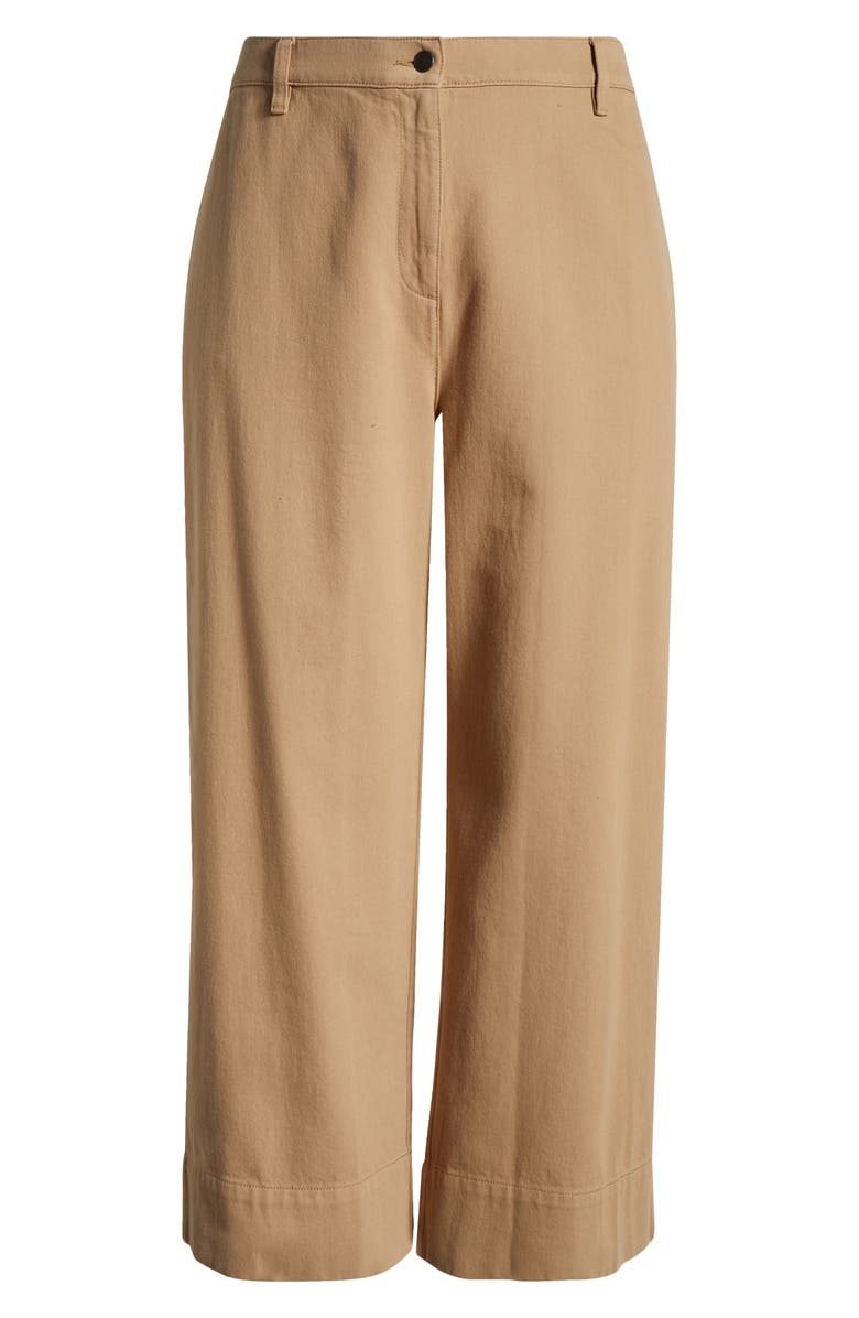 Eileen Fisher High Waist Wide Leg Ankle Pants, Alternate, color,