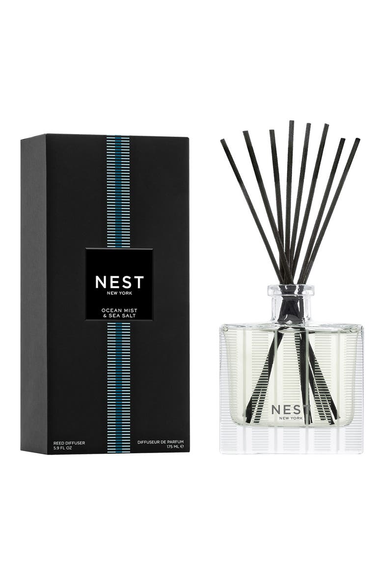 Ocean Mist & Sea Salt Reed Diffuser, Main, color, NO COLOR