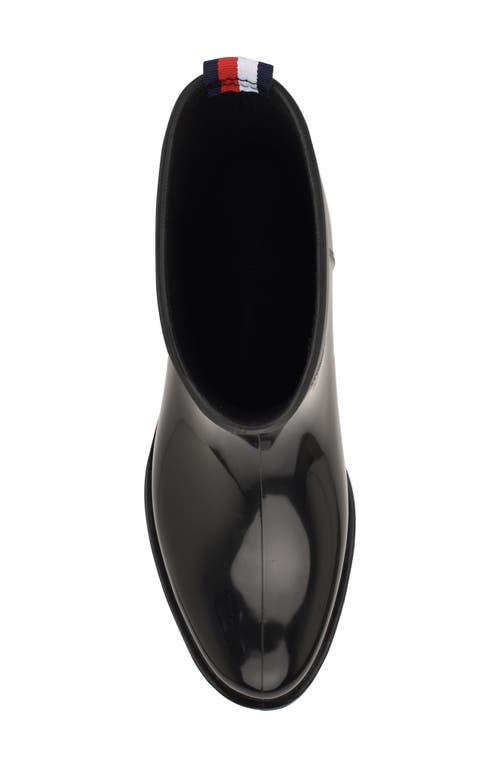 Tommy Hilfiger Crest Rain Boot In Black