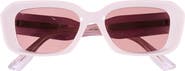 Gucci 54mm Rectangle Sunglasses