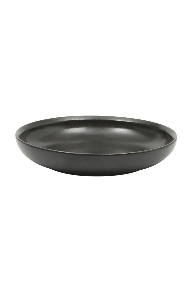 Beckett 4-Piece Stoneware Shallow Pasta Bowls Set, Microwave & Dishwasher Safe, Alternate, color, Multicolors