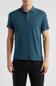 ALEX CRANE Linen Polo