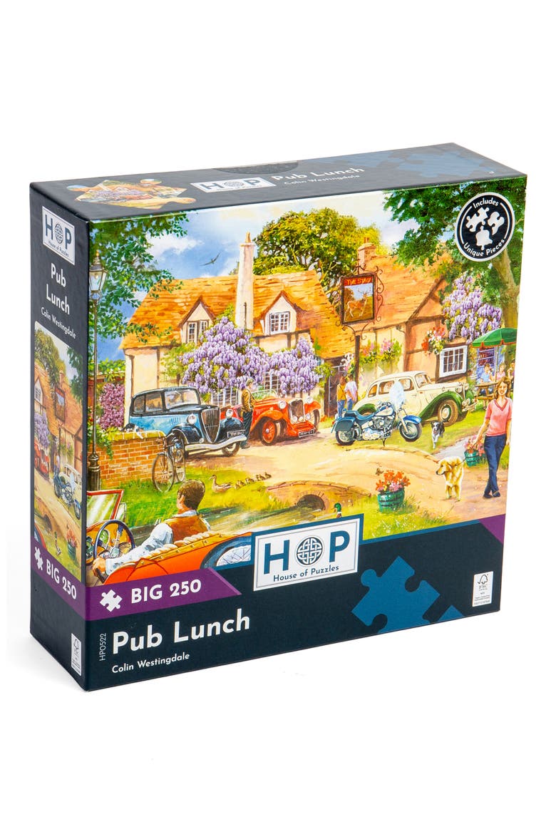 Pub Lunch Big 250-Piece Jigsaw Puzzle, Main, color, NONE