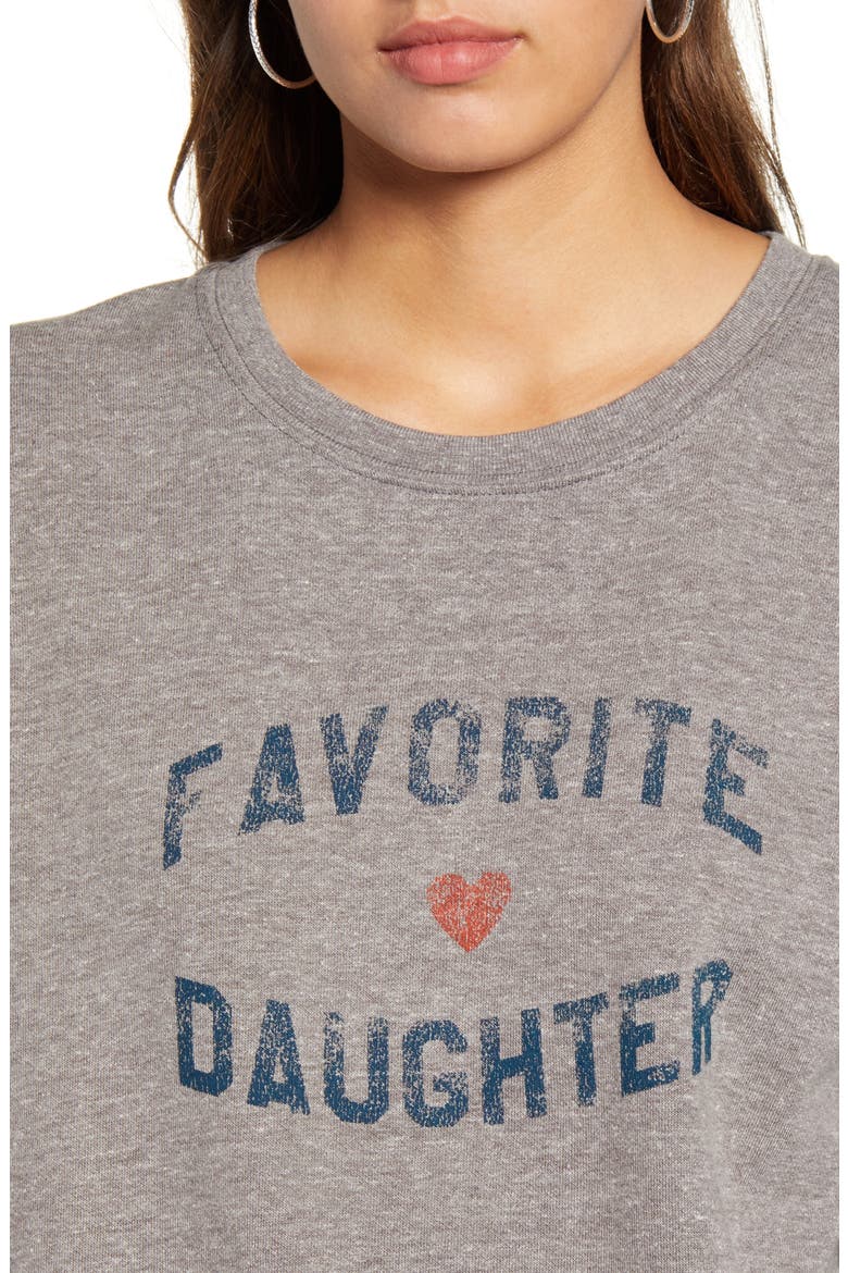 Favorite Graphic Sweatshirt, Alternate, color, HEATHER GREY
