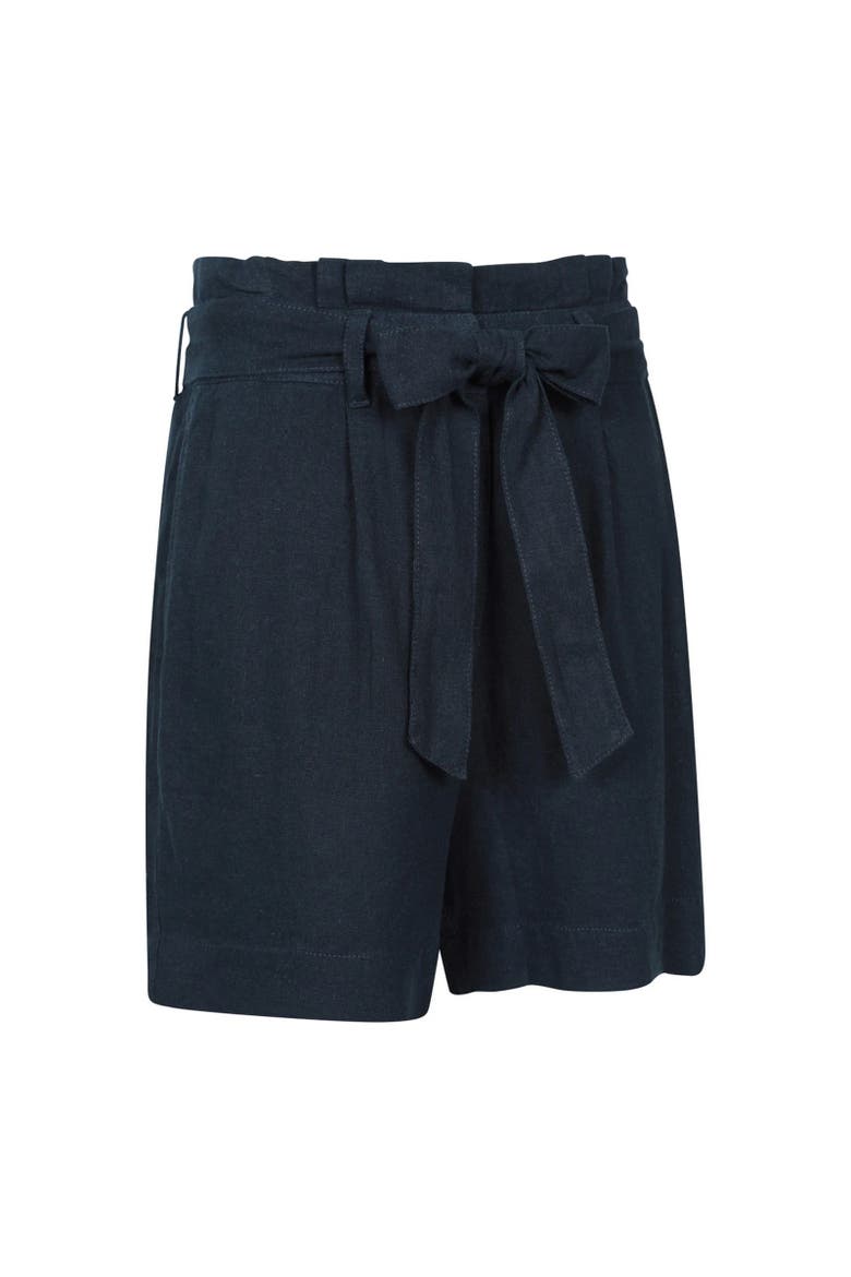 Oatley Linen Blend Shorts, Alternate, color, Navy
