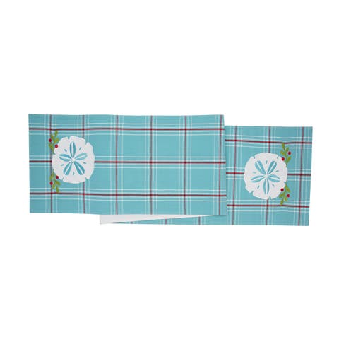 A Coastal Holiday Table Runner 13" x 72"