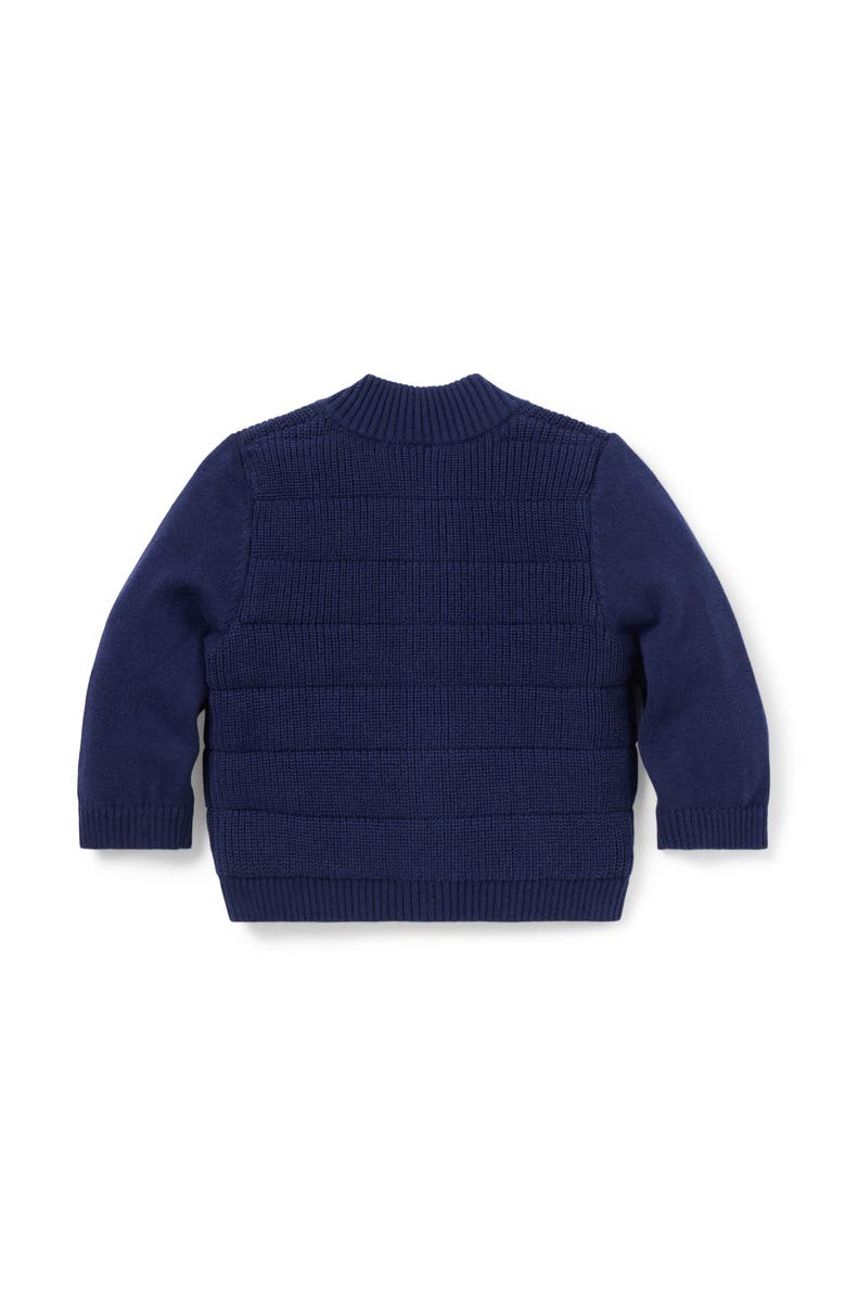 Janie and Jack Quilted Sweater Jacket, Alternate, color, 