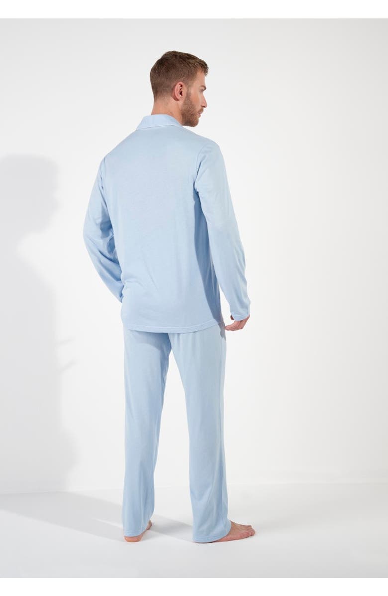 HOM Rafael Long Pajama Set, Alternate, color, Light Blue