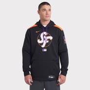 Nike Men's Nike  Black San Francisco Giants 2025 City Connect Authentic Collection Performance Pullover Hoodie