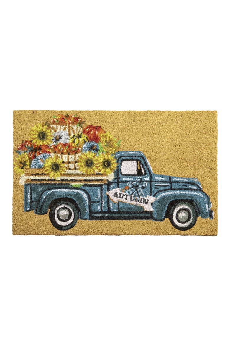 Sunflower Coir Doormat, Main, color, NO COLOR
