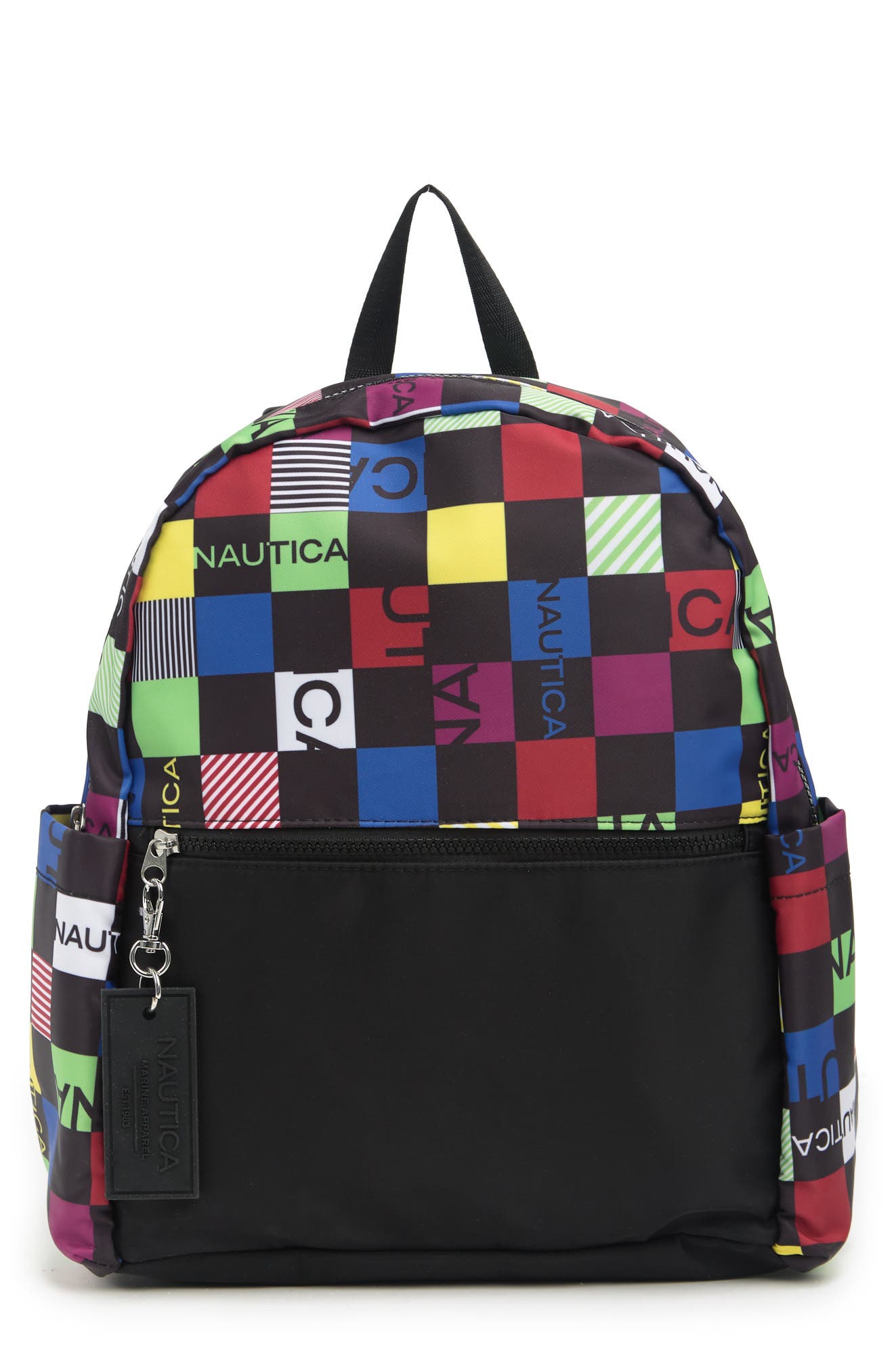 Nautica Pennant Nylon Backpack, Main, color, 