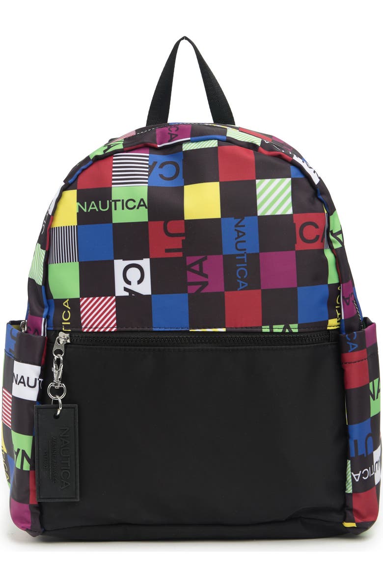 Nautica Pennant Nylon Backpack, Main, color,