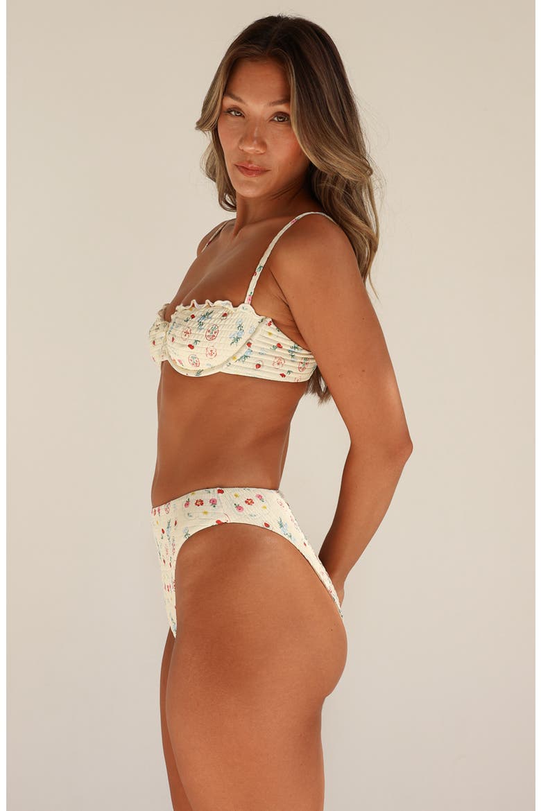 Chica Underwire Bikini Top, Alternate, color, Printemps
