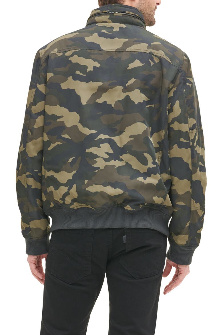 Performance Bomber Jacket, Alternate, color, CAMOUFLAGE