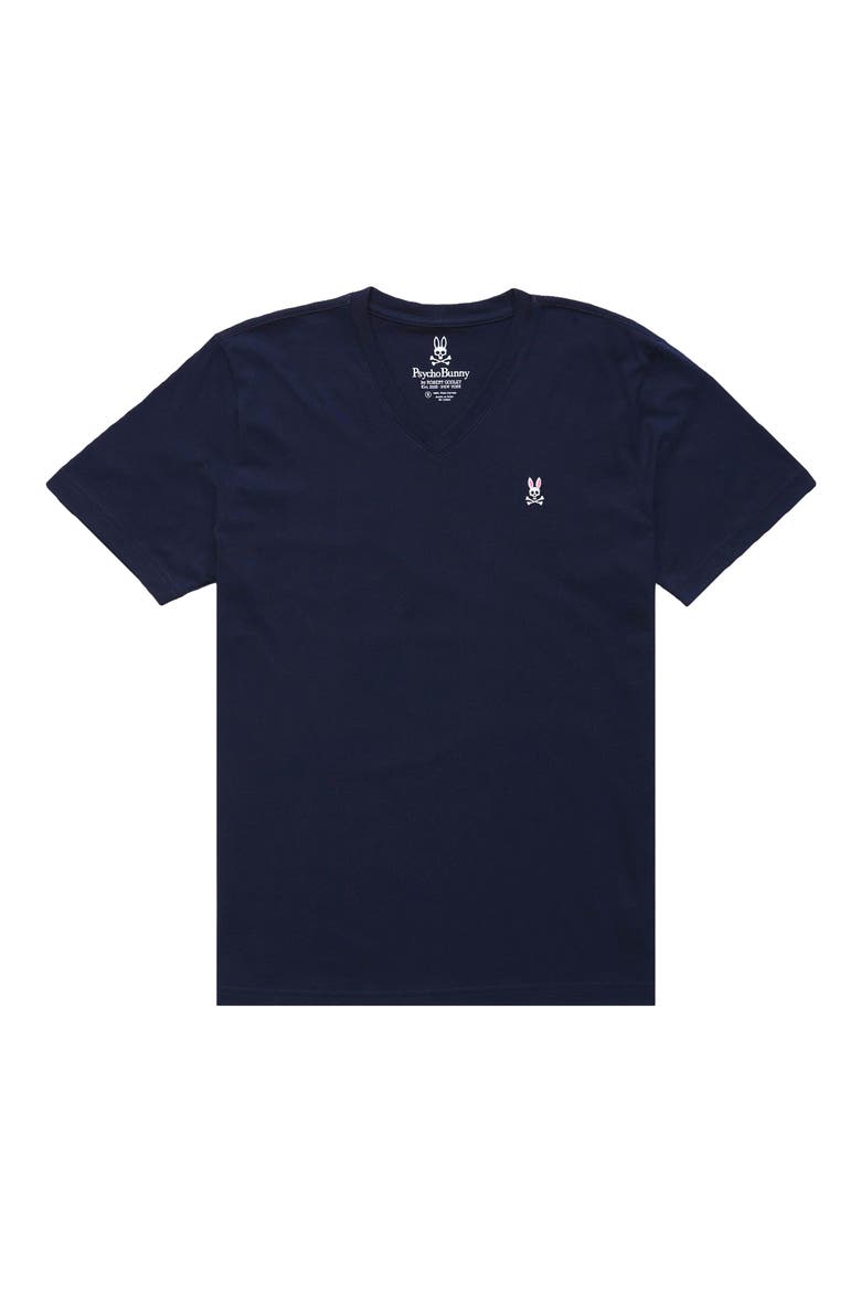 V-Neck T-Shirt, Main, color, NAVY
