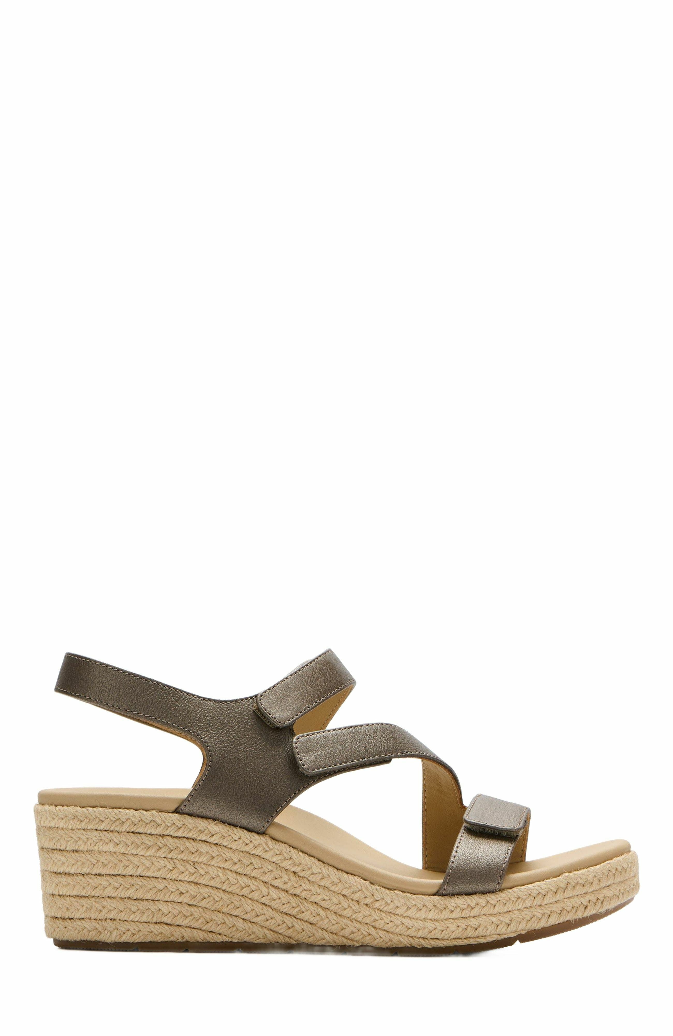 ABEO Riviera Adjustable Sandal, Alternate, color, Fossil - Regular