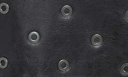 Lyssé Lysse Leonette Grommet Faux Leather Skirt In Black