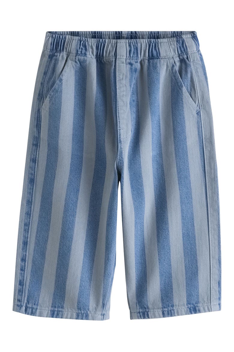 Kids' Striped Wide Leg Pants, Alternate, color, BLUE