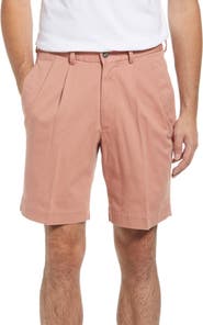 Berle Charleston Khakis Pleated Chino Shorts