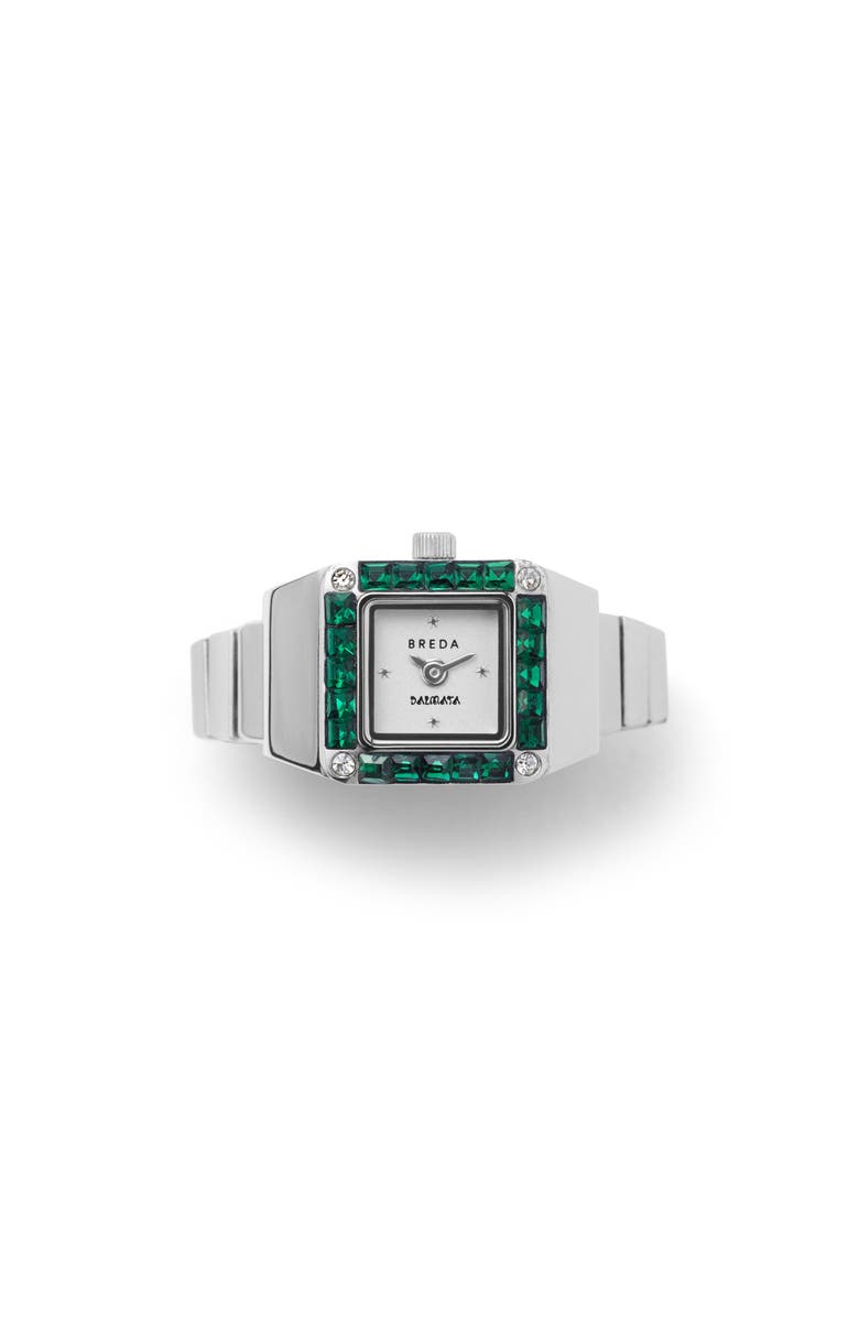 BREDA x Dalmata Time Ring, 15mm, Main, color, Silver