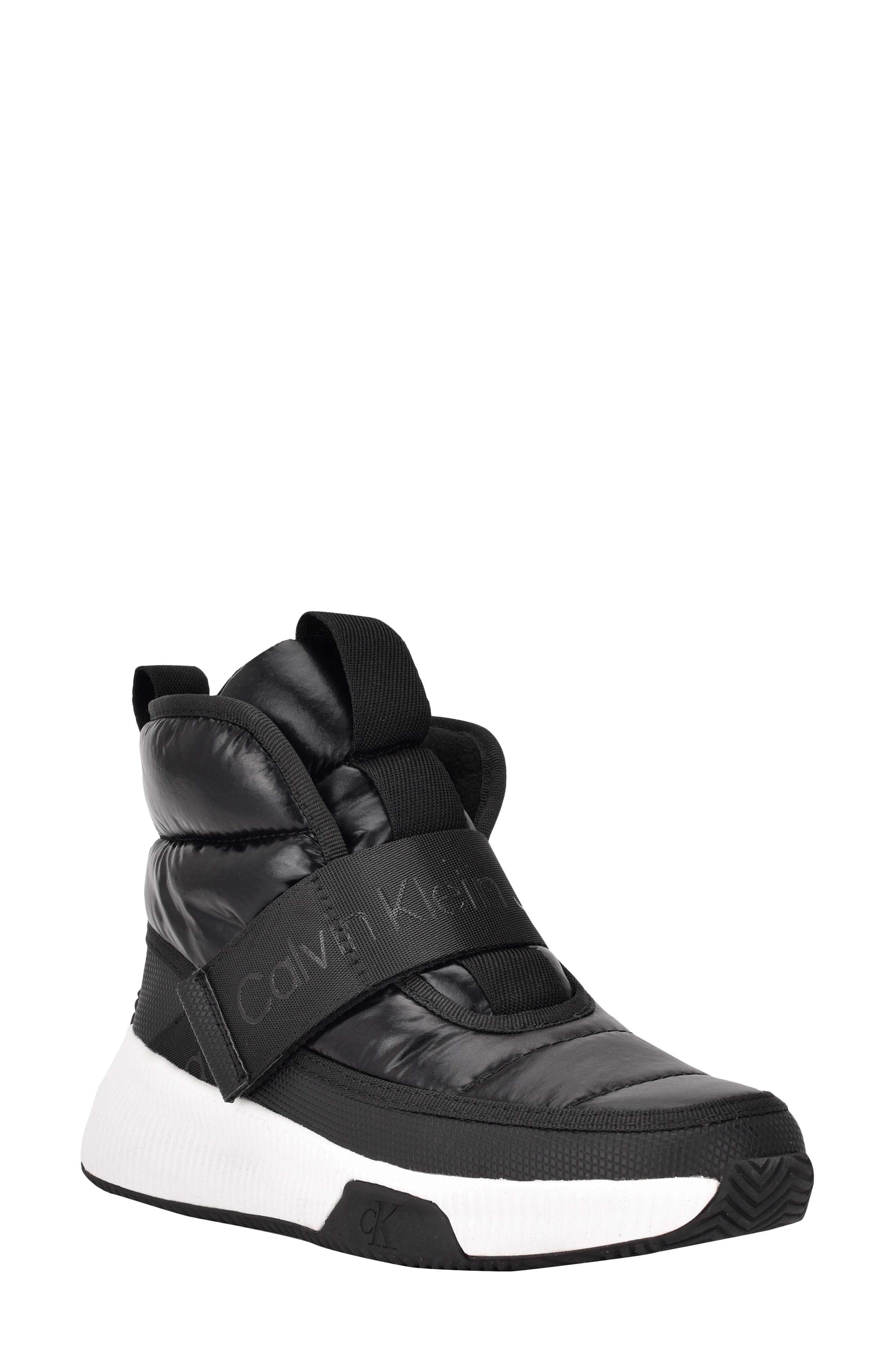 Calvin Klein Mabon High Top Sneaker, Main, color, Black