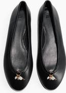 H&M Charm-detail Ballet Flats