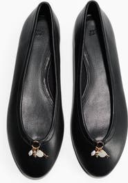 H&M Charm-detail Ballet Flats