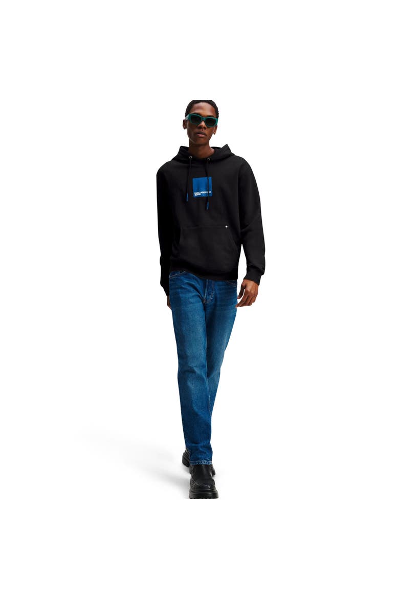 Karl Lagerfeld Jeans Box Logo Hoodie (Men) | Nordstrom