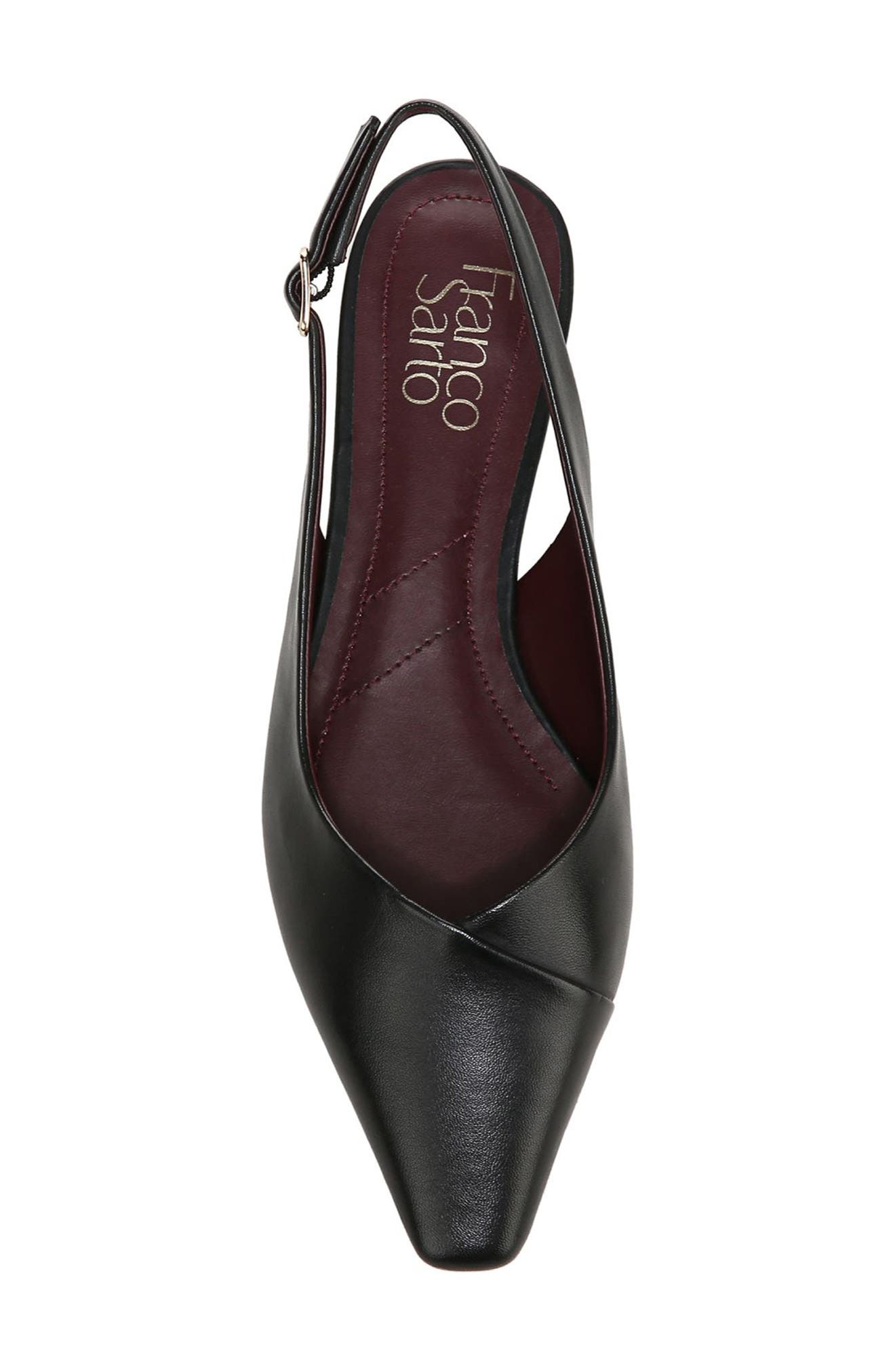 Franco Sarto Raena Snip Toe Slingback, Alternate, color, 