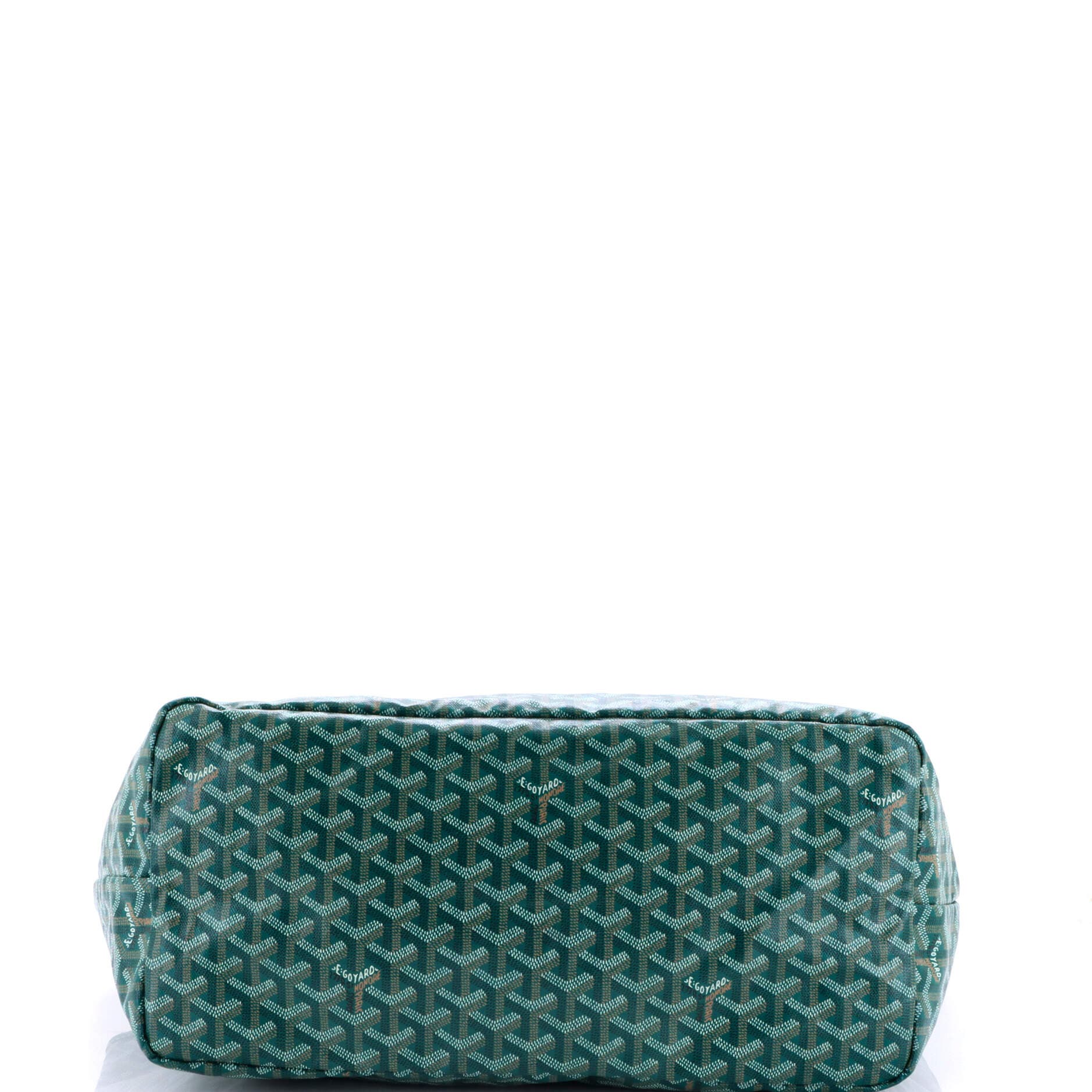 Pre-Owned Goyard Saint Louis Tote Coated Canvas GM, Alternate, color, Green