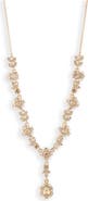 Marchesa Imitation Pearl & Crystal Y-Necklace