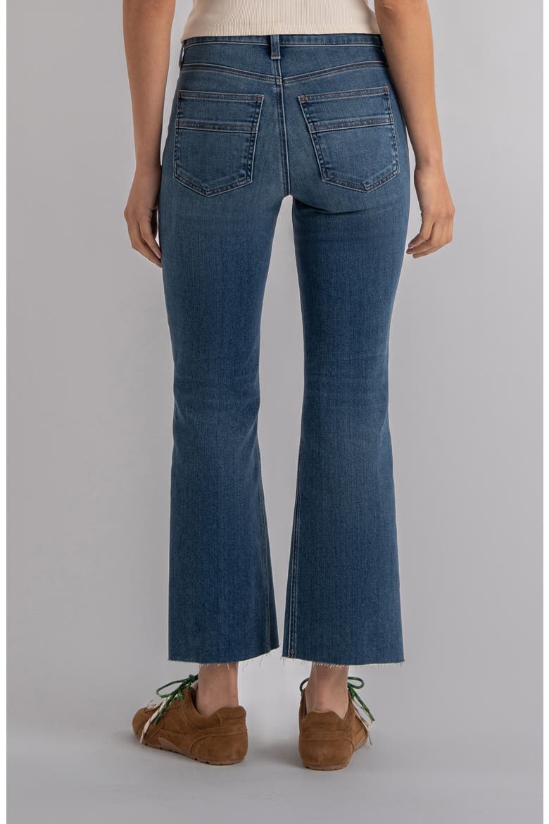 Kelsey Raw Hem Ankle Flare Jeans, Alternate, color, UNBREAKABLE
