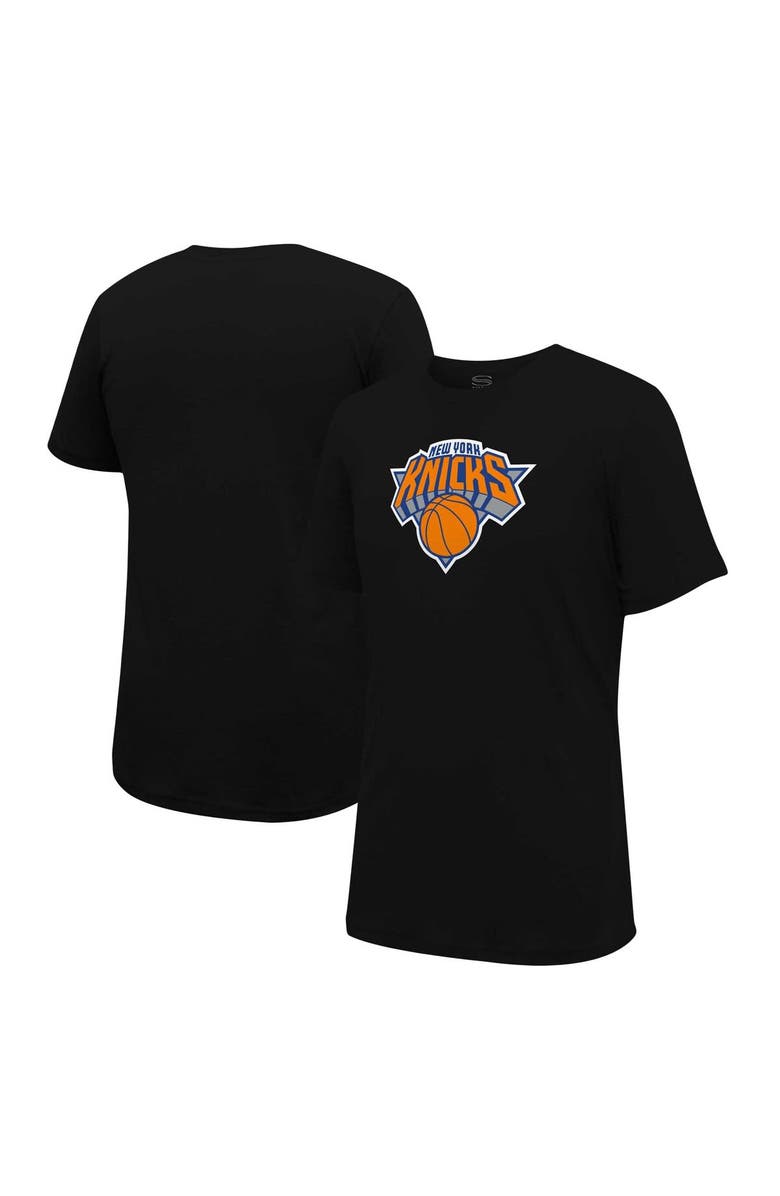 Stadium Essentials Unisex Stadium Essentials Black New York Knicks Primary Logo T-Shirt, Main, color, Black