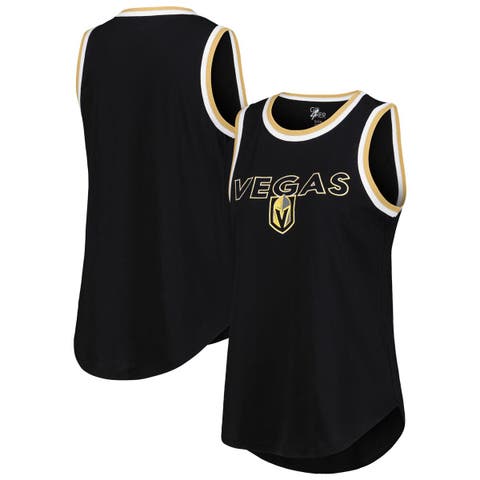 Women
s G-III 4Her by Carl Banks Black Vegas Golden Knights Strategy Tank Top