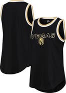 G-III 4HER BY CARL BANKS Women's G-III 4Her by Carl Banks Black Vegas Golden Knights Strategy Tank Top