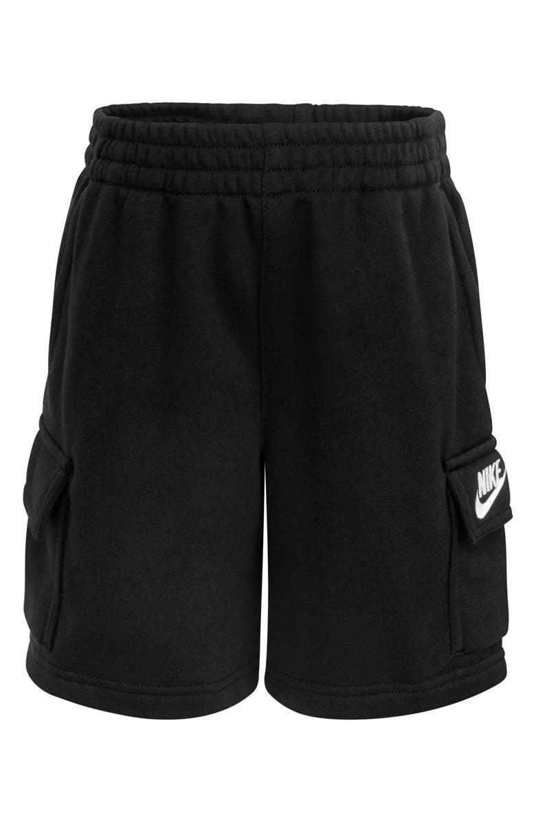Nike Kids' French Terry Cargo Shorts, Main, color,