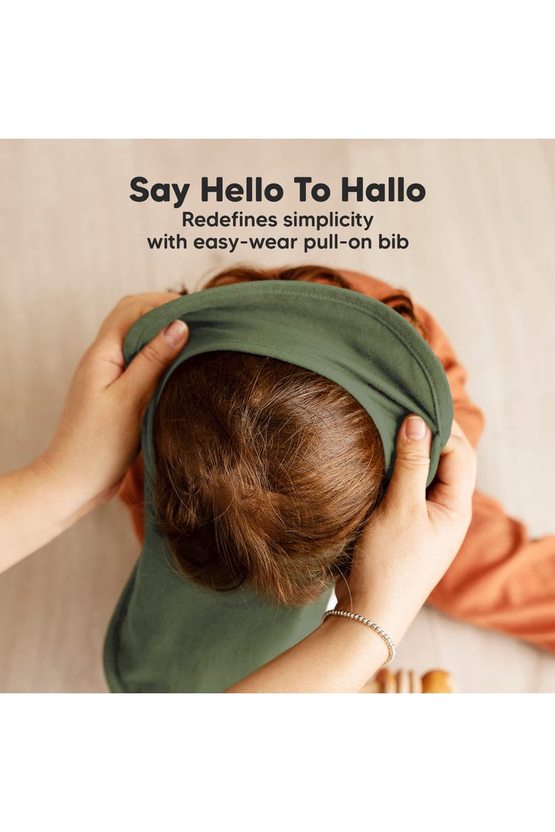 8-Pack Hallo Drool Bibs, Alternate, color, Sahara