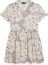 Polo Ralph Lauren Kids' Short Sleeve Shirtdress