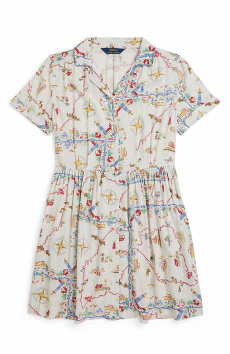 Kids' Short Sleeve Shirtdress