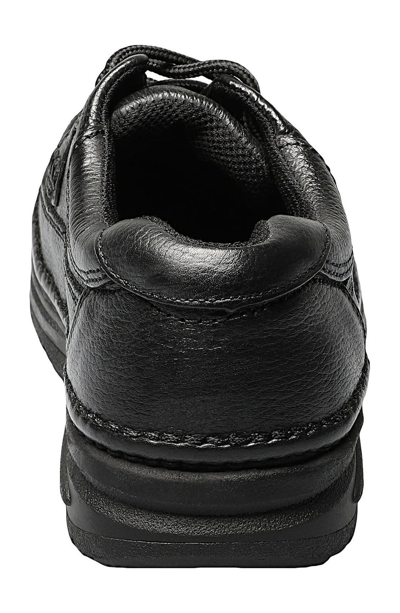 NUNN BUSH Cameron Moc Toe Derby, Alternate, color, Black Tumble