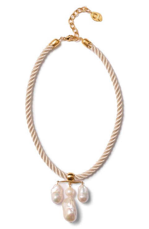 Freshwater Pearl Pendant Necklace