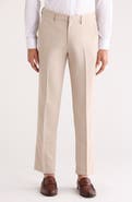 Kenneth Cole Reaction Flat Front Slim Fit Pants
