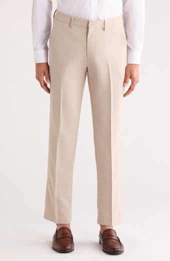Kenneth Cole Reaction Flat Front Slim Fit Pants