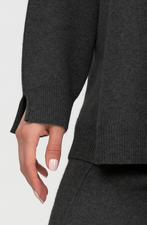 Pietro Brunelli Meribel Maternity Turtleneck Sweater In Oxford