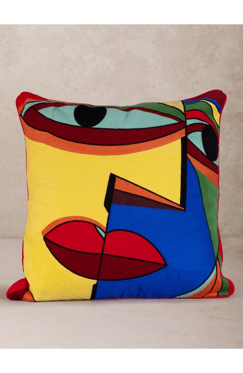 GAURI KOHLI Anatolia Throw Pillow Cover, Main, color, Multicolored