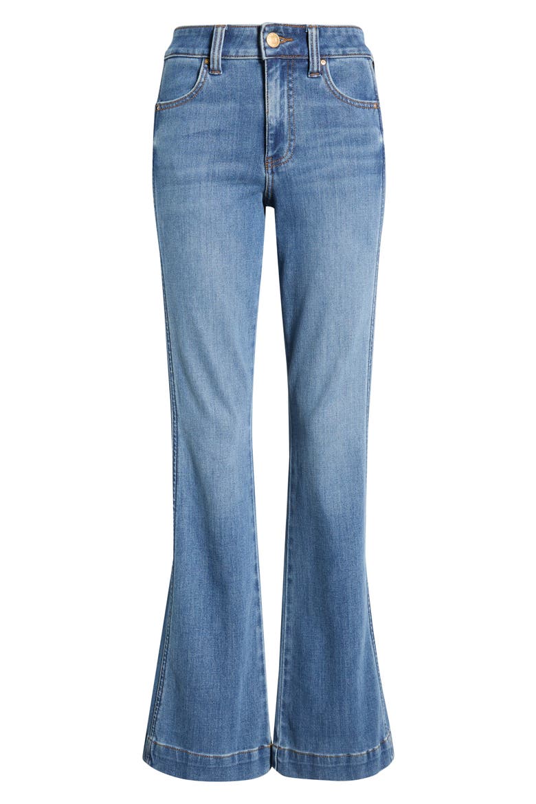 Natalie Paneled High Waist Bootcut Jeans, Alternate, color, ALLIANCE