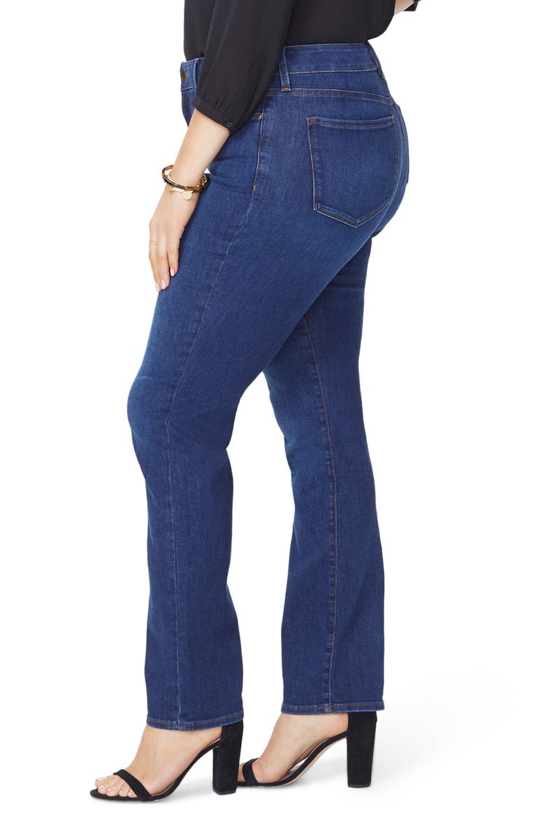 Marilyn High Rise Straight Leg Jeans, Alternate, color, COOPER